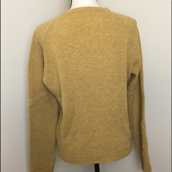 JCrew wool argyle print sweater size L - Picture 3 of 10